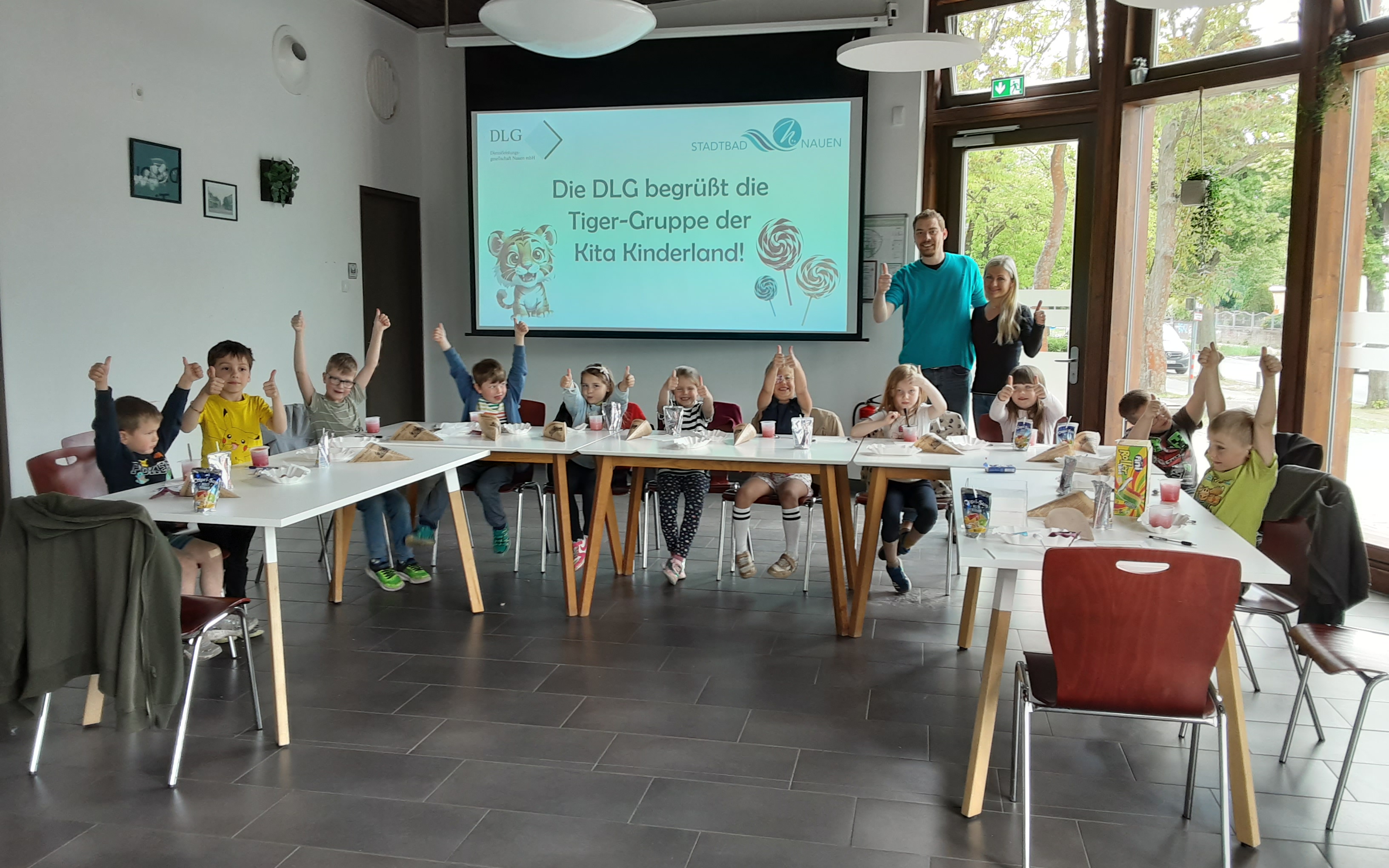 Kleine Feinschmecker entscheiden mit: Kita-Gruppe kürt Süßigkeiten-Favoriten fürs Stadtbad Nauen