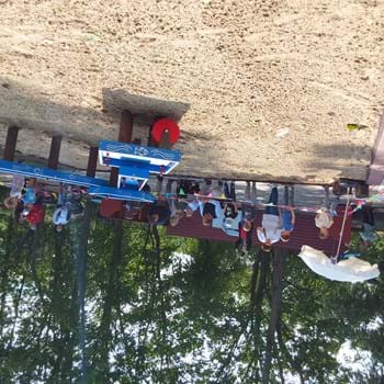 Bergerdamm: Feierliche Einweihung des neuen Wasserspielplatzes in der Kita „Luchzwerge“
