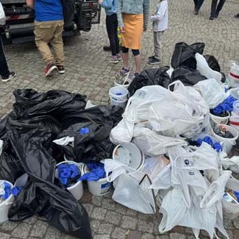 Bürgermeister Meger blickt zufrieden auf rege Beteiligung an Müllsammelaktion