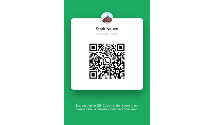 Einfach den QR-Code scannen, und schon geht's los!