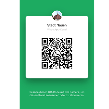 Immer am Puls der Zeit: Stadt Nauen informiert per WhatsApp-Kanal