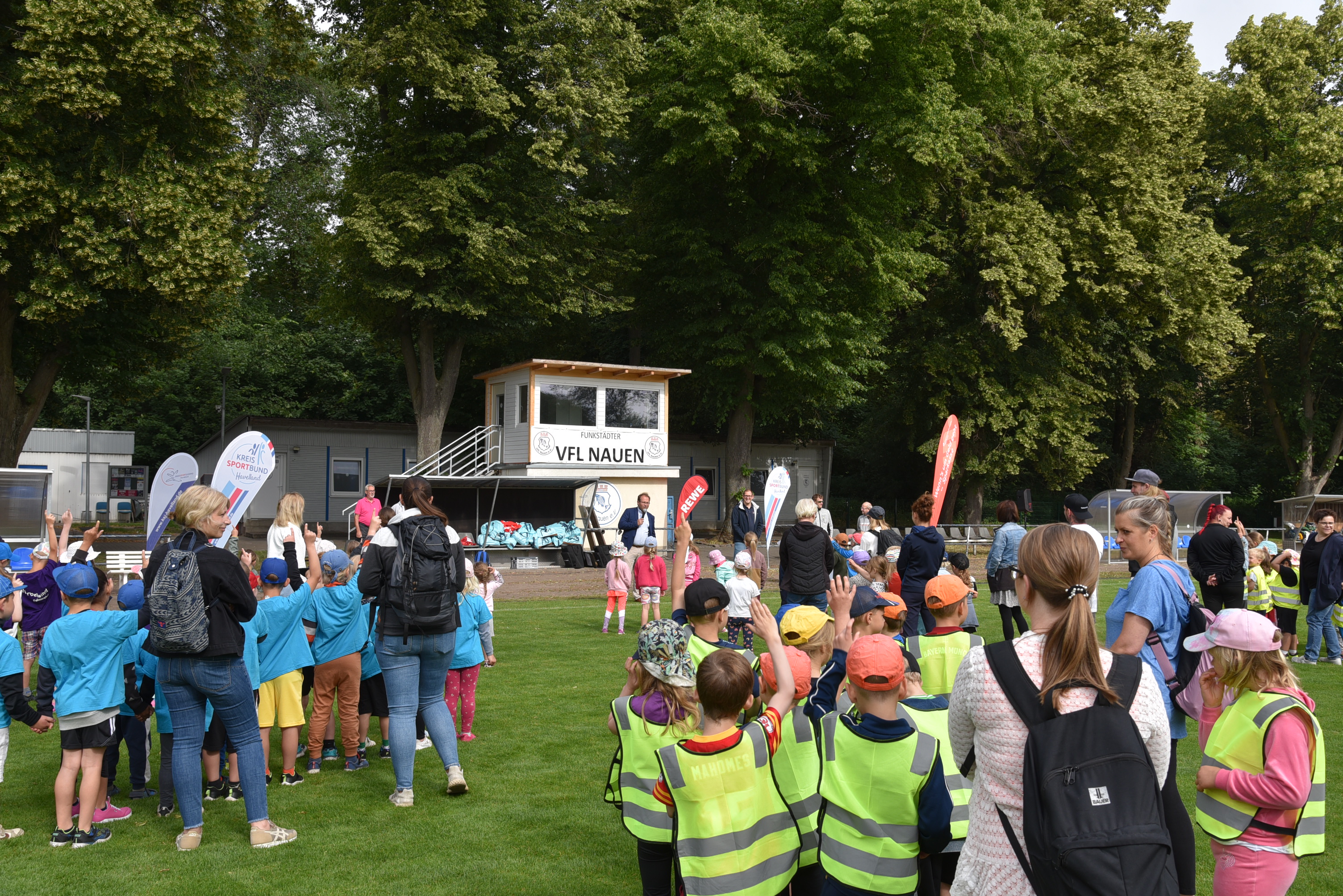 Kita-Olympiade in Nauen begeisterte rund 200 Kids