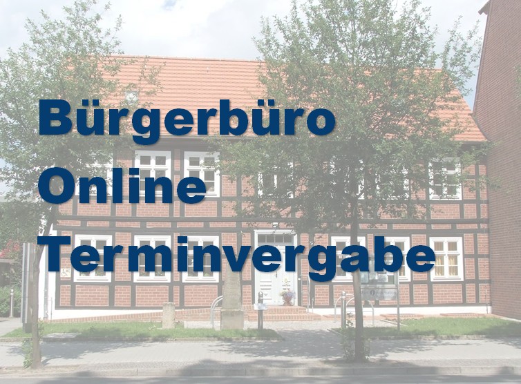 Online Terminvergabe Bürgerbüro