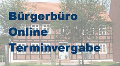 Online Terminvergabe Bürgerbüro