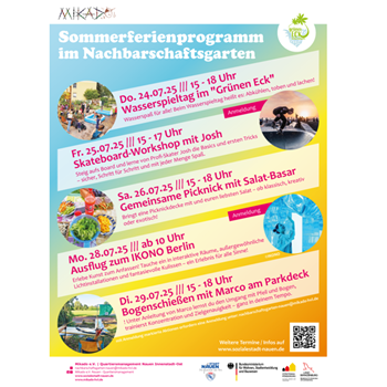 Sommerferienprogramm im Nachbarschaftsgarten „Grünen Eck“