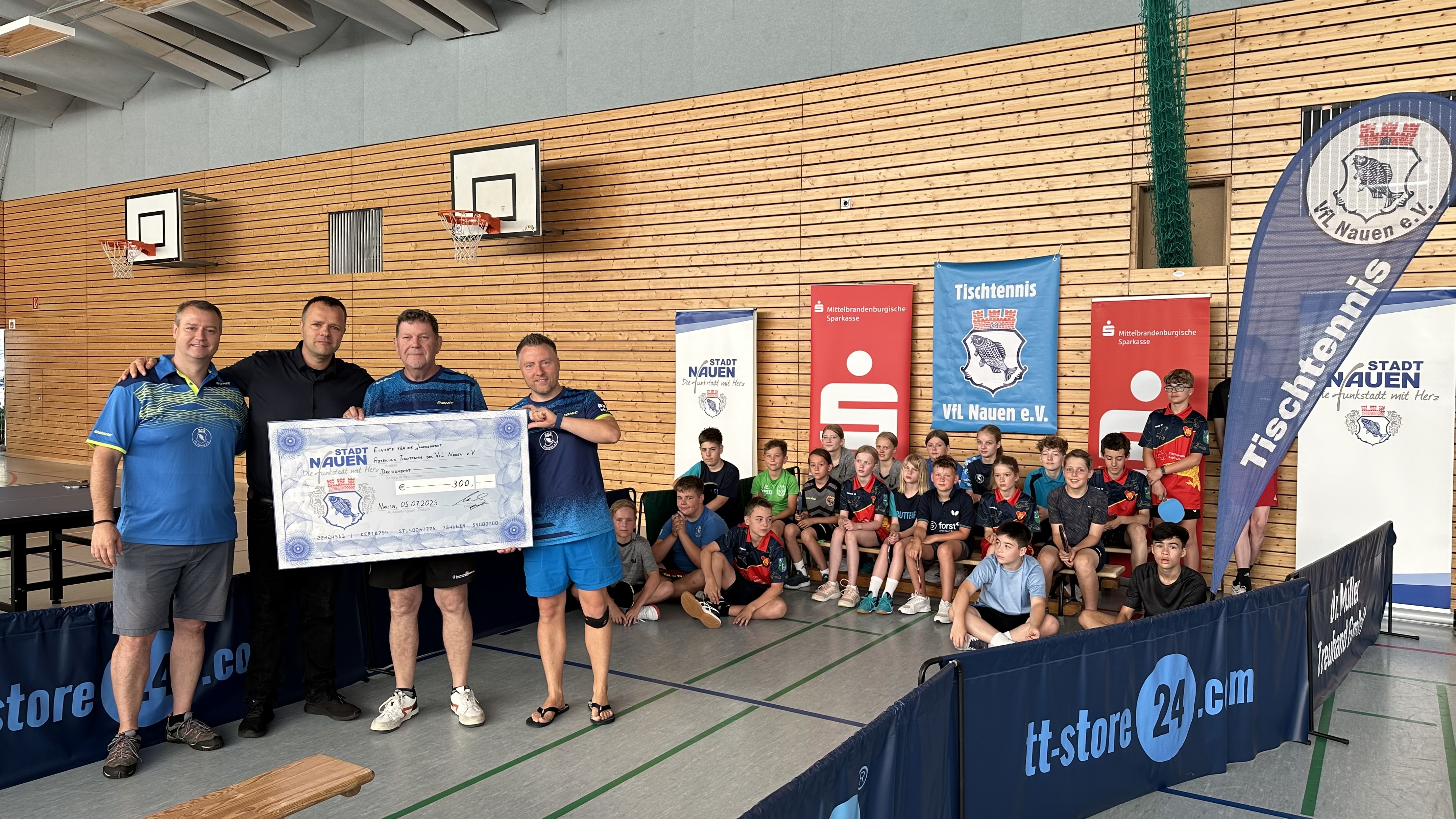 Tischtennis-Kreisolympiade in Nauen: Der VfL Nauen ist nun schon das dritte Mal in Folge Ausrichter