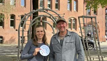 Carolin Mattig und Dirk Knitter: Ein starkes Team für die Kinder- und Jugendarbeit in Nauen.